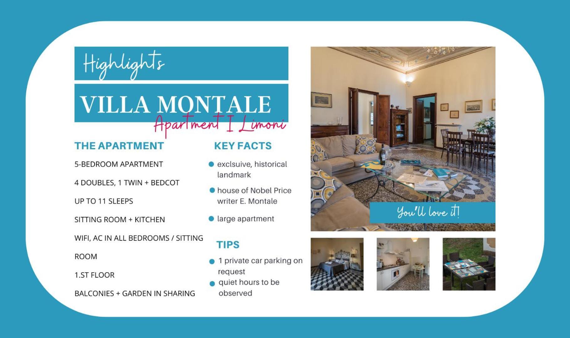 Villa Montale Apartment I Limoni Monterosso al Mare Eksteriør bilde